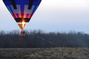 Jordan McMahon taking off to get aerial shots for Compline